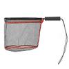 Fishing Net Portable Fly Fishing Dip Nets Lightweight Black Red Aluminum Alloy Frame Rubber Handle Brail Fishing Net Fish Tackle Accessories Fishing net fishing basket foldable portable fish cage fish view 3