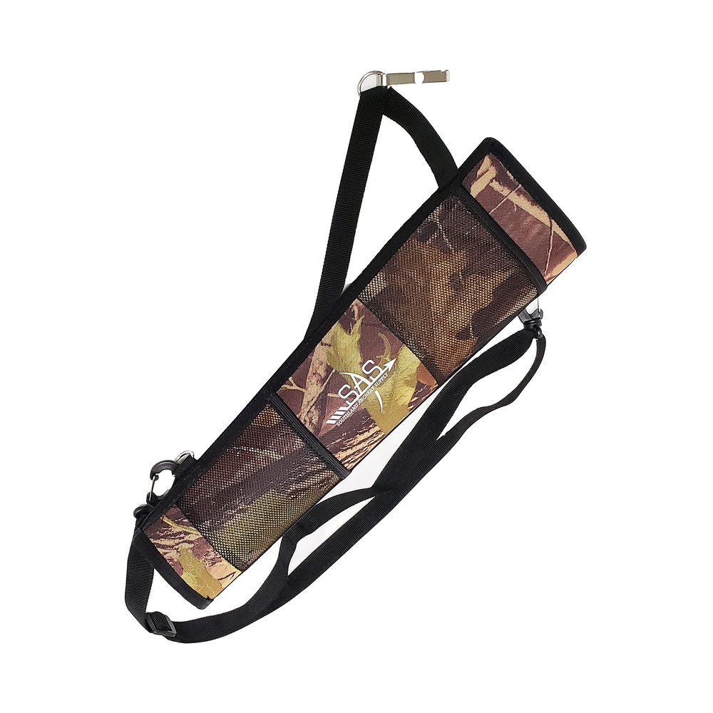 SAS Archery Side Tube Quiver with Belt Clip (2-in-1 Camo)