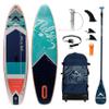 Pulse Tropic Inflatable Stand Up Paddle Board, 10'6", Complete Set, Stable Design, 6" Thick, 240 Lbs Capacity view 1