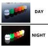 DUNNRITE Solar Powered LED Nighttime Illuminating Full-Size Marker Buoy (Yellow) view 3