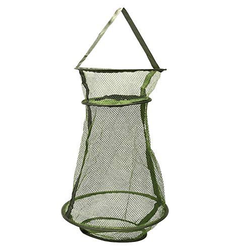 Fishing Net 1Pc Fishing Care Creel Tackle Soft Rubber Landing Net Fishing Net Cast Fishing Network Cage Accessories for Fish Tackle Tools Fishing net fishing basket foldable portable fish cage fishing
