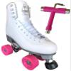 Atom Skates Jackson Finesse Viper/Nylon Plate/Size: Women's Adult 4 Bundle with Roll-Line Boxer/Hardness 57D 55mm and Tool view 1
