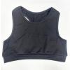 TAIKMD Little Big Girls 2-Piece Gymnastics Dance Outfit Racer Crop Top with Shorts Swimsuit Set (Black, 8-10) view 3