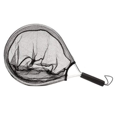 YUNSI Fishing Net Aluminium Landing Nets Fly Fishing Fish Saver Nylon Knotless Mesh Trout Hand Net Fishing net Fishing Basket Foldable Portable Fish cage Fishing net
