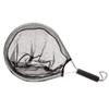 YUNSI Fishing Net Aluminium Landing Nets Fly Fishing Fish Saver Nylon Knotless Mesh Trout Hand Net Fishing net Fishing Basket Foldable Portable Fish cage Fishing net