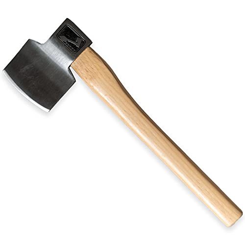 Jack of Clubs World Axe Throwing League Premium Competition Throwing Axe - WATL Hatchet With Round Hickory Wooden Handle