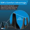 ISM PN 4.1 Narrow Road Bike Seat - Professionally Designed Noseless Bike Seat for All Serious Cyclists - Upgraded Anatomic Relief Bicycle Saddle Built for Racing with Leg Clearance & Reduced Numbness view 3