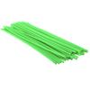 Black Ops Bike Wheel Rim Spoke Skin Wrap Covers 36 Pieces (Green, Non-Reflective) view 1