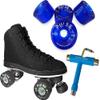 Atom Skates Jackson Diva Viper/Nylon Plate/Size: Women's Adult 8 Bundle with Glitter Blue Atom Pulse Wheels and Tool view 1