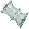 Fishing Net 2 Layers Portable Fishing Net Fish Shrimp Mesh Cage Cast Net Fishing Trap Network Foldable Fishing Net Tackle 37 x 30cm Fishing net fishing basket foldable portable fish cage fishing net view 3