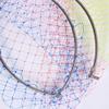 Fishing Net Boating Fishing Net Head Stainless Steel Landing Portable Rive Fishing Ocean Sea Fishing Head Net Stream Fishing Accessories Fishing net fishing basket foldable portable fish cage fishing view 3