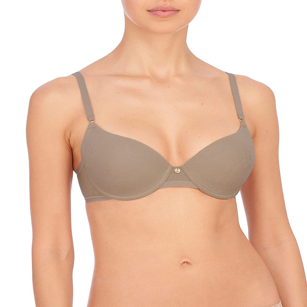 Natori Women's Sheer Jacquard Full Fit Seamless Contour Underwire 136059 A-DDD