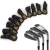 Craftsman Golf Black Hybrid Iron Head Covers with Large Gold No. (Not Custom) view 1