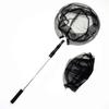 Fishing Net Fly Fishing Landing Net Aluminum 3 Section 1.5M Telescopic Hand Fish Net Extending Pole Handle Fishing Tackle Equipmen Fishing net fishing basket foldable portable fish cage fishing nett view 1