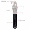 AIKESIWAY Rotor Truing Fork Bike Disc Alignment Tool Bicycle Brake Wrench,Bike Disc Brake Pad Adjustment Alignment Tool Gap Regulator,3 Slot Depths,Strong,Easy to Carry and Use (1pc Brake Wrench) view 2