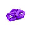 e*thirteen Components Composite Base Flat Pedals for MTB, Mountain Bike, BMX, eBike, eMTB (Eggplant) view 2