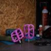 e*thirteen Components Composite Base Flat Pedals for MTB, Mountain Bike, BMX, eBike, eMTB (Eggplant) view 3