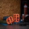e*thirteen Components Composite Base Flat Pedals for MTB, Mountain Bike, BMX, eBike, eMTB (Naranja) view 3