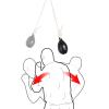 INNOLIFE Boxing Slip Bag, Dodge Hide Speed Ball for Reflex Training, Kickboxing, MMA Pendulum Training view 1