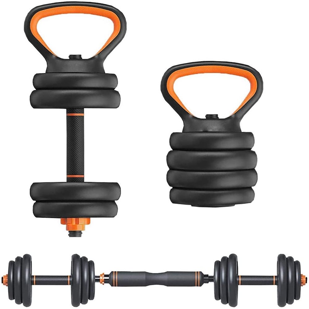 H&A 66 lbs Weight Dumbbell Set, Adjustable Weight Dumbbell for Men and Women Weight Plates for Workout Exercise, Strength Training and Core Fitness at Home or Gym