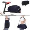 MOSISO Bike Rack Bag, Waterproof Bicycle Trunk Pannier Rear Seat Pouch Cycling Bike Carrier Backseat Storage Luggage Saddle Shoulder Bag, Navy Blue view 4