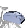 MOSISO Bike Rack Bag, Waterproof Bicycle Trunk Pannier Rear Seat Pouch Cycling Bike Carrier Backseat Storage Luggage Saddle Shoulder Bag, Airy Blue view 2
