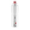 Elite Jet Plus Water Bottle  950ml  Clear with Red Logo  Lightweight, BPA-Free Cycling Bottle view 1