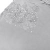 RUIXIA Womens Girls Ice Silk Muslim Hijab Islamic Lace Applique Head Wrap Shawl Long Scarf Wrap Scarves with Rhinestones, Gray, One Size view 4
