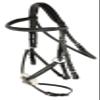 Cancun Snaffle Bridle Black Full view 1