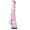 EVTSCAN Nylon Golf Club Carrier Bag, Lightweight Portable Golf Practice Bag with Accessory Pocket Adjustable Strap Rubber Base, Holds 1-3 Clubs Pink view 1
