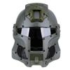 Full Face Helmet Airsoft Mask Tactical Iron Warrior Helmet Steel Mesh Paintball Wargame Protection Cosplay CS Games view 2