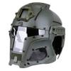 Full Face Helmet Airsoft Mask Tactical Iron Warrior Helmet Steel Mesh Paintball Wargame Protection Cosplay CS Games view 3