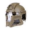 Full Face Helmet Airsoft Mask Tactical Iron Warrior Helmet Steel Mesh Paintball Wargame Protection Cosplay CS Games view 1