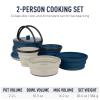 Sea to Summit X-Set 2-Person Collapsible Camping Cookware Set view 2