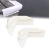 FCOUIID 90 Degree Vinyl Dock Corner Bumper - Dock Corner Guard for Marine Boat, 9" L x 9" W x 5" H, 2 Pcs (White) view 1