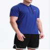 NELEUS Men's Running Shirt Mesh Workout Athletic Shirts with Hoods,5084,3 Pack,Black/Blue/Red,US XL,EU 2XL view 3