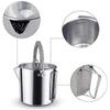 1.2L Outdoor Steel Kettle Picnic Hanging Pot Portable Coffee Pot Teapot Camping Cooker for Hiking Trip view 4