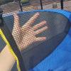 LJHSS Trampoline Enclosure Net,Replacement Trampoline Safety Net Enclosure,with Zipper & Buckle,Breathable,for Outdoor Trampoline Accessories for Children Adults Family view 3