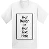 Custom Shirt for Boys Girls Toddler Personalized Your Own Image Photo Text T-Shirt Front/Back Print (4T, White, 4_Years) view 1