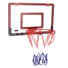 Mini Basketball Hoop, 45x30cm Portable Wall-Mounted Basketball Stand, Adult Indoor Shooting Trainer for Dunking view 1