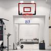 Mini Basketball Hoop, 45x30cm Portable Wall-Mounted Basketball Stand, Adult Indoor Shooting Trainer for Dunking view 2