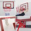 Mini Basketball Hoop, 45x30cm Portable Wall-Mounted Basketball Stand, Adult Indoor Shooting Trainer for Dunking view 3