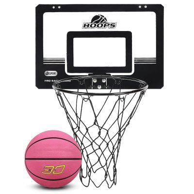 Mini Basketball Hoop Kits, Wall-Mounted Indoor and Outdoor Basketball Hoop, Adult and Child Grand Slam Shooting Rebounds (Size : 59x40.5cm)