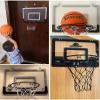 Mini Basketball Hoop Kits, Wall-Mounted Indoor and Outdoor Basketball Hoop, Adult and Child Grand Slam Shooting Rebounds (Size : 59x40.5cm) view 3
