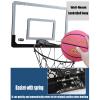 Mini Basketball Hoop Kits, Wall-Mounted Indoor and Outdoor Basketball Hoop, Adult and Child Grand Slam Shooting Rebounds (Size : 59x40.5cm) view 4