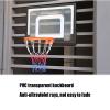 Mini Basketball Hoop, Hole-Free Wall-Mounted Basketball Hoop, Children's Home Basketball Hoop for Dunking view 4