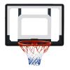 Mini Basketball Hoop, Portable Wall-Mounted Basketball Hoop, Suitable for Basketball Backboard Shooting Trainer for No. 1-7 Basketball view 1