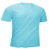 KEFITEVD Running Shirts for Men Short Sleeve UPF 50+ UV Sun Protection Rashguard Swim Performance Lightweight Quick Dry Hiking Shirts Men Lake Blue view 1