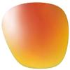 Reptile Suncloud Respek Polarized Sunglass Replacement Lenses in Fire Red Mirror view 1