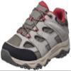 Merrell Unisex Kid's Moab 3 Low Waterpoof Hiking Shoe, Boulder/RED, 6 Medium view 1